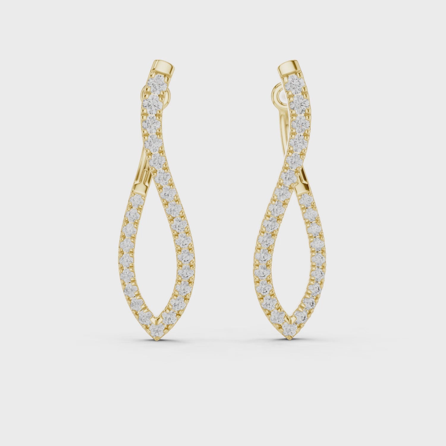 Seraphina Diamond Drop Earrings