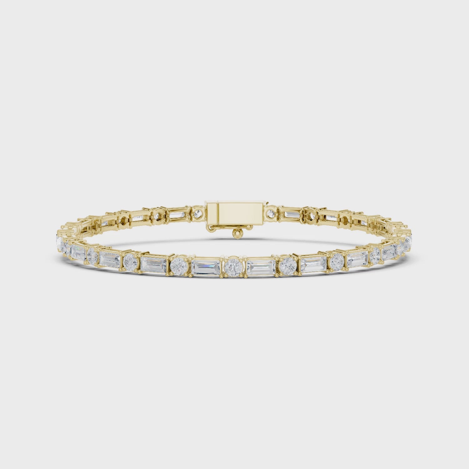 Emerald Rhythm Tennis Bracelet