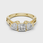Crown Jewel Trilogy Ring