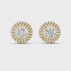 Sunburst Halo Studs