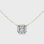 Rosette Diamond Necklace