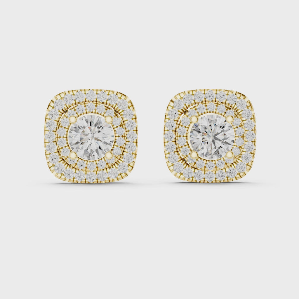 Grand Halo Studs