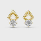 Diamond Frame Studs