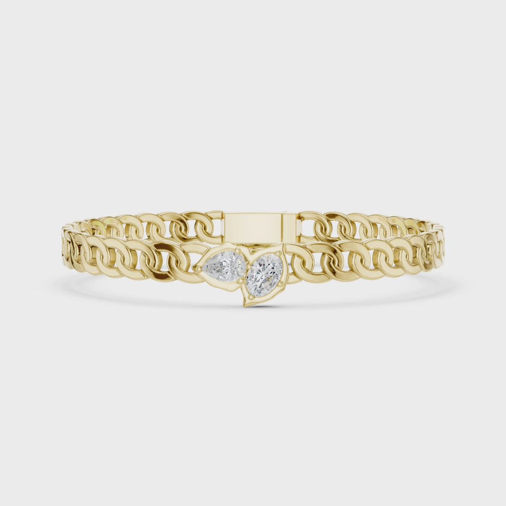 Marquise Link Bracelet