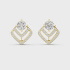 Chevron Luxe Studs