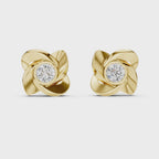 Rose Twist Studs