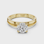 Infinity Grace Solitaire Ring