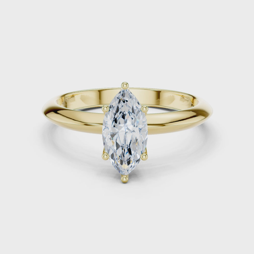 Elovia Marquise Diamond Ring