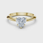 Avelisse Heart Solitaire Ring