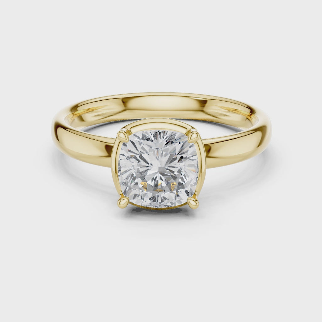 Elisara Cushion Diamond Ring
