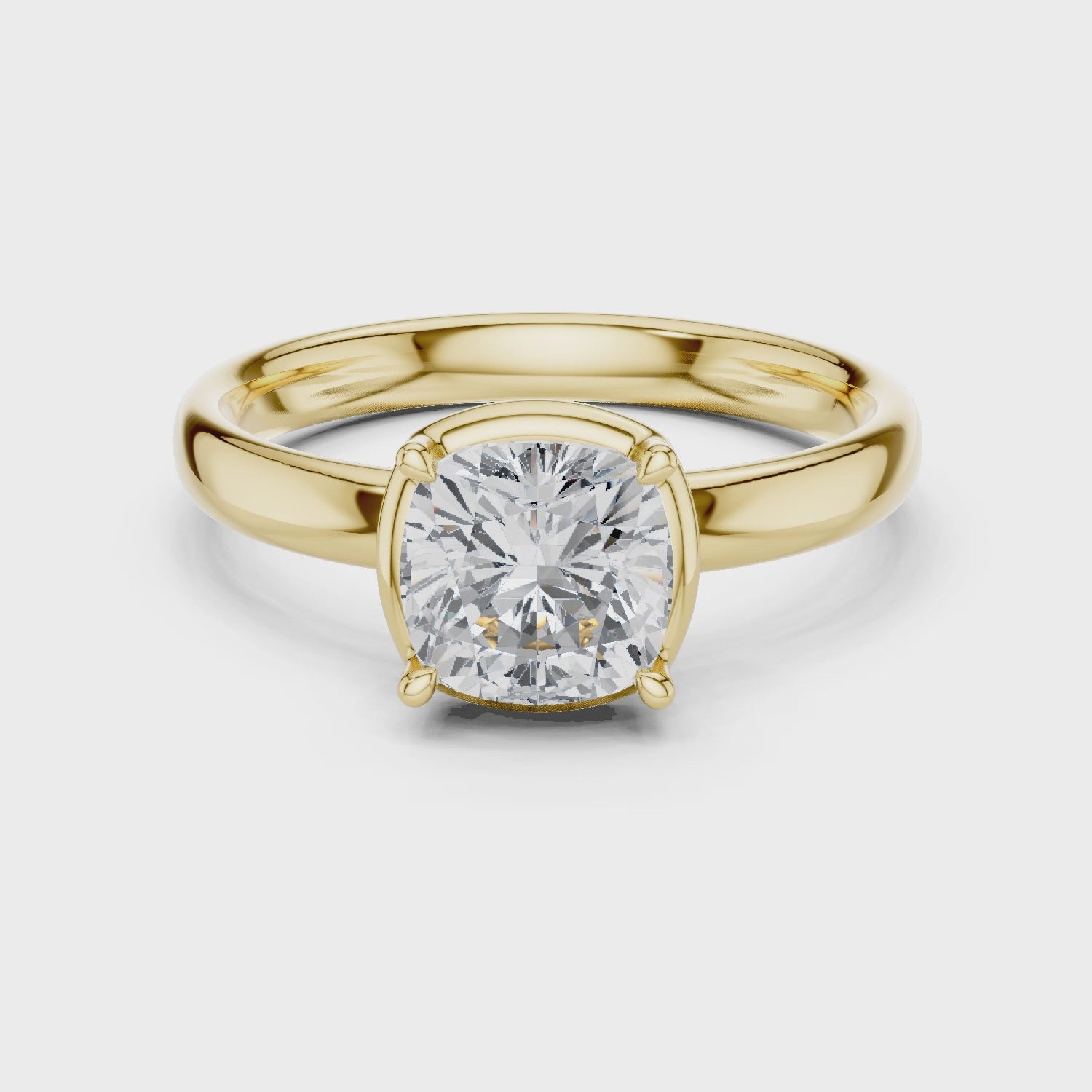 Elisara Cushion Diamond Ring