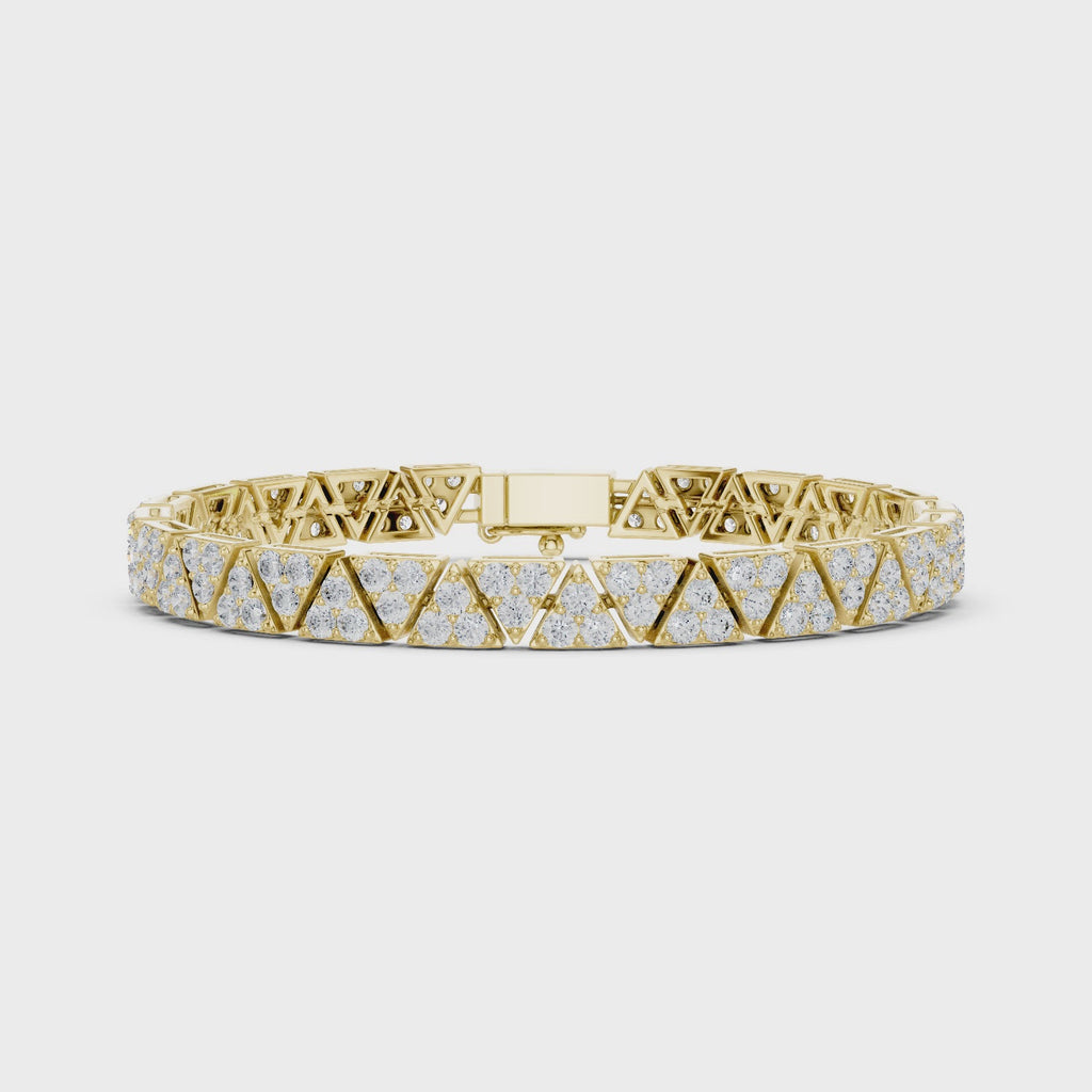 Trinity Triangle Bracelet