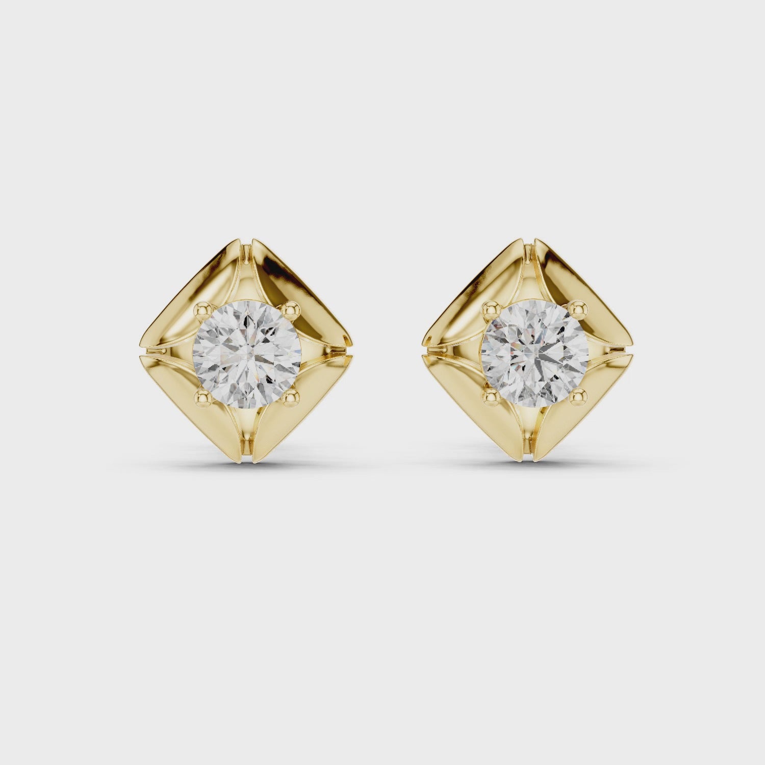 Compass Bloom Studs