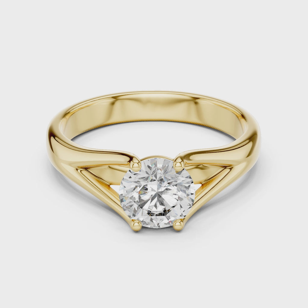 Vertex Solitaire Ring