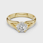 Vertex Solitaire Ring