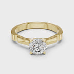 Monarch Solitaire Ring